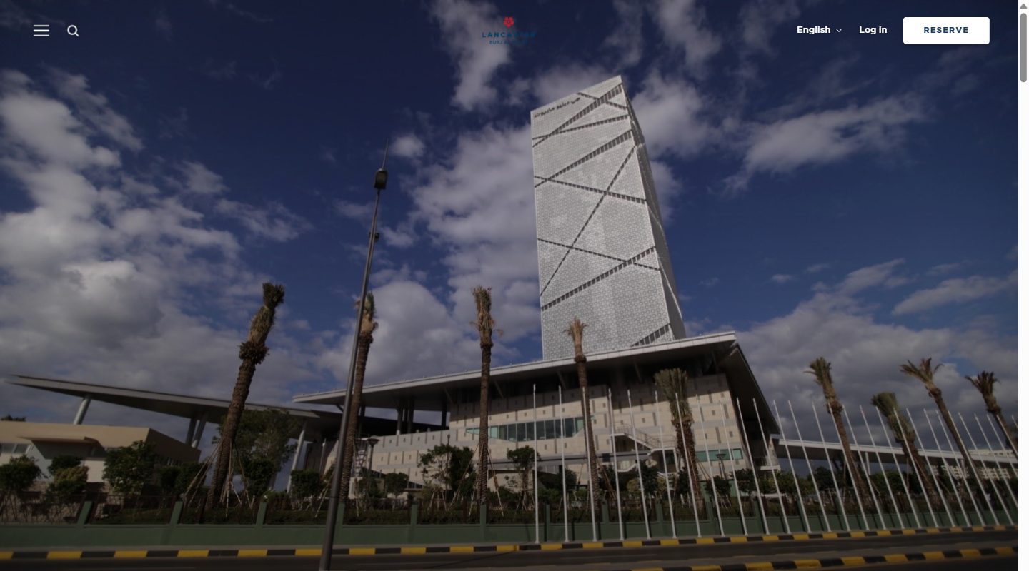 Lancaster Burj Al Hayat homepage