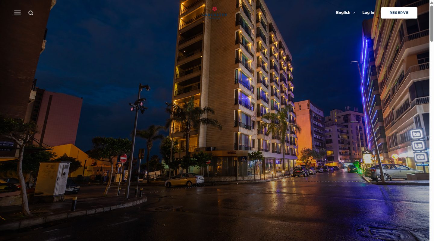 Lancaster Hotel Raouche homepage