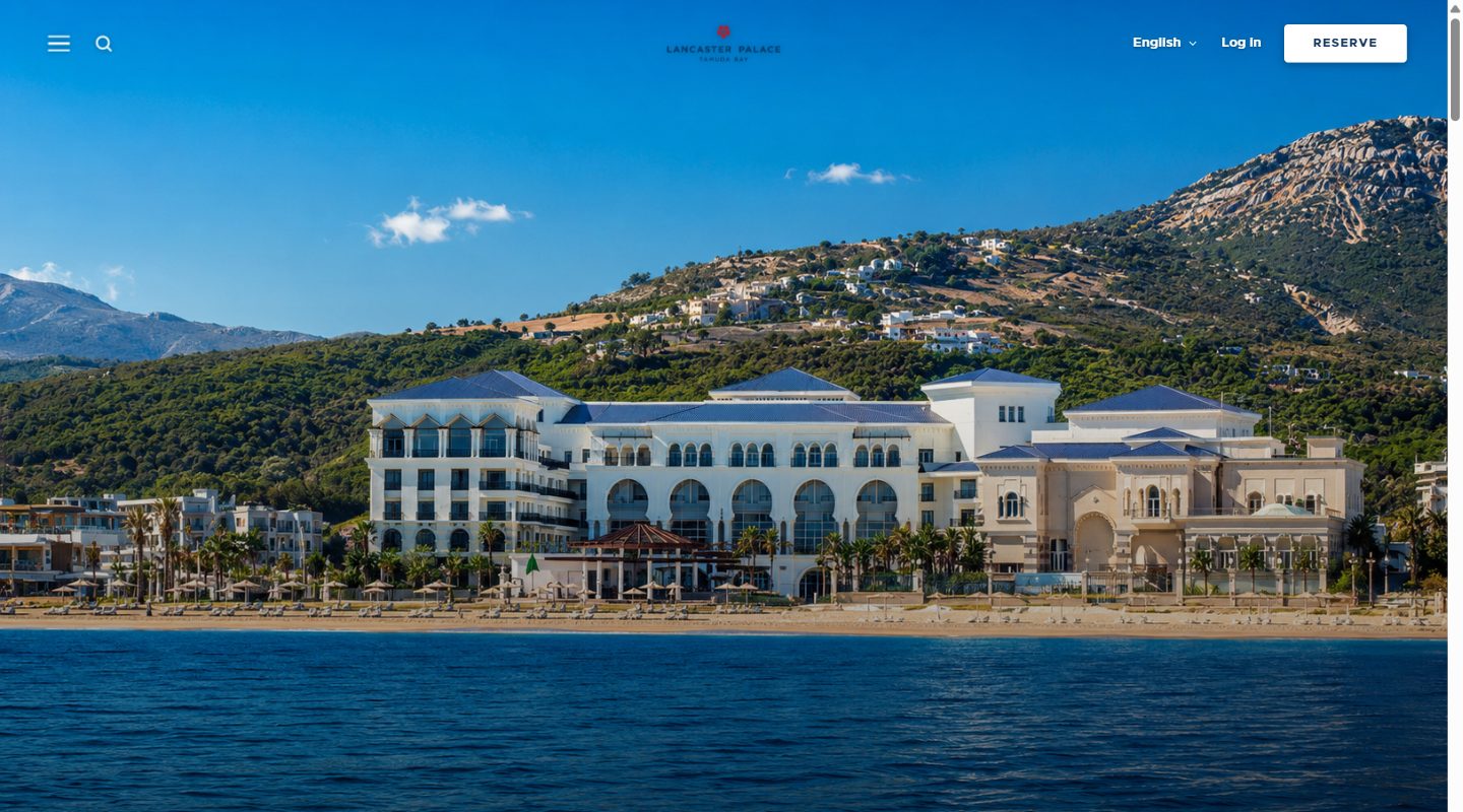 Lancaster Palace Tamuda Bay homepage